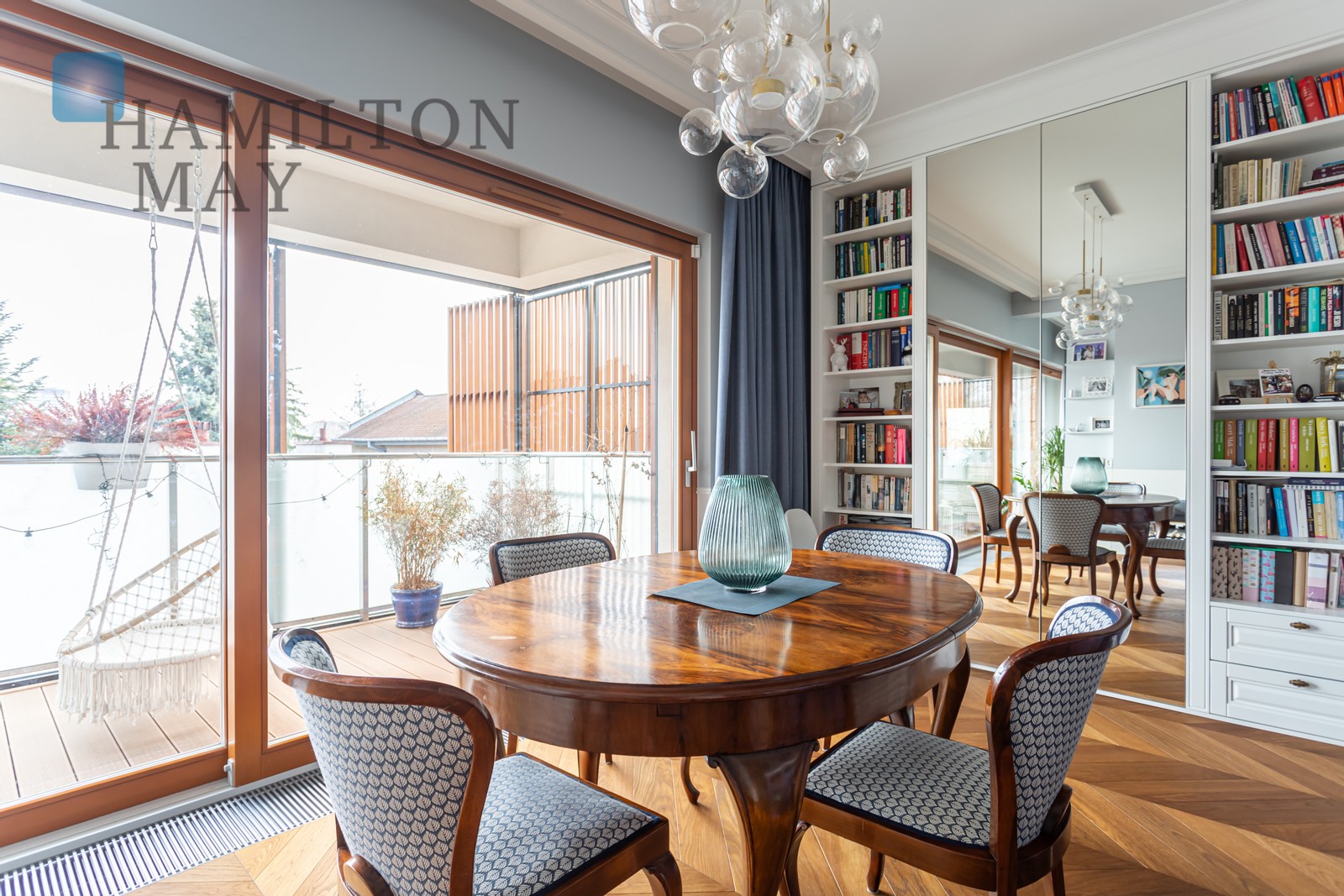 A unique three-room apartment with a beautiful view of Bielany Warsaw for sale