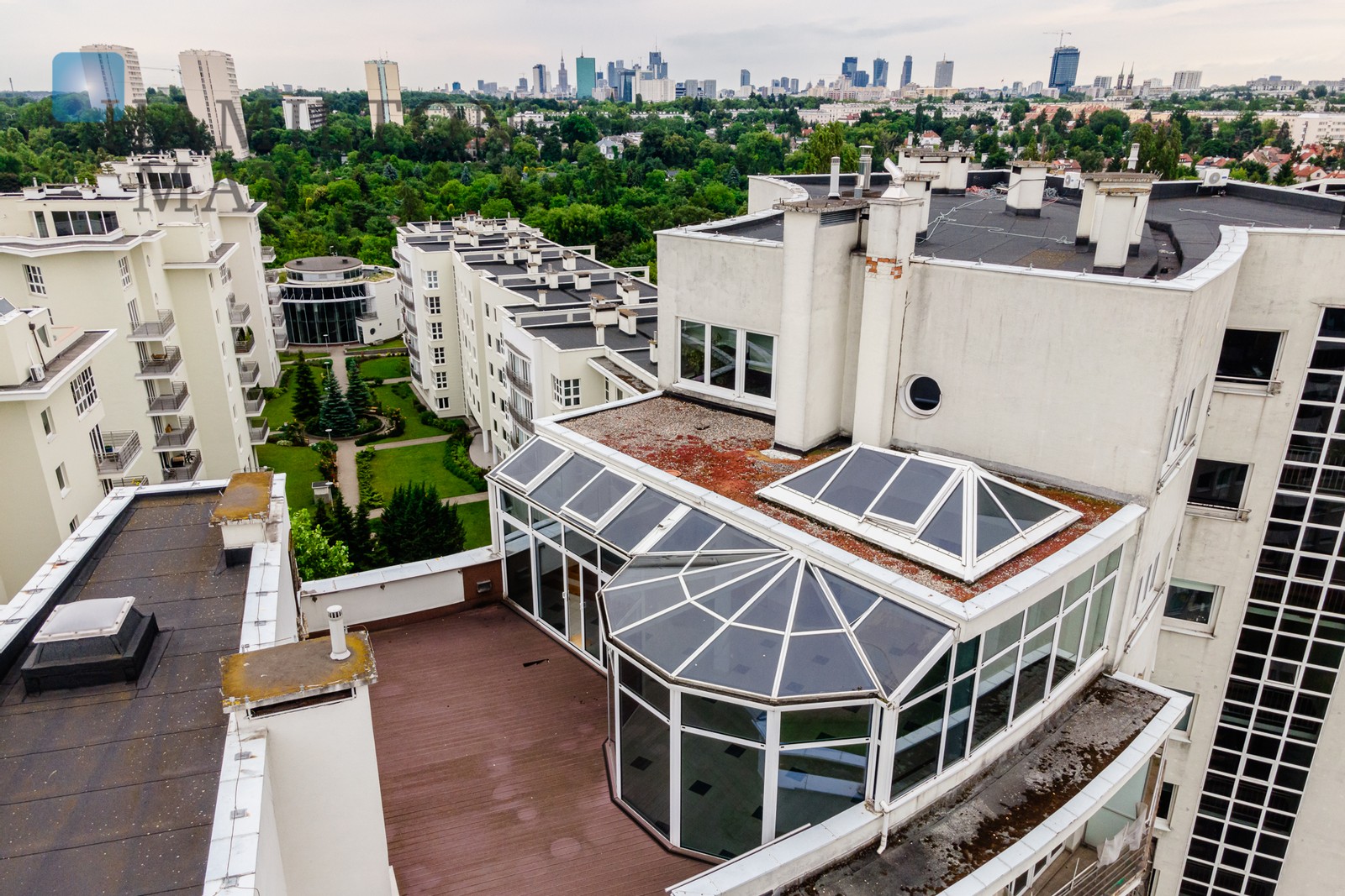 Luxurious Penthouse with Winter Garden and Terrace Warsaw for sale