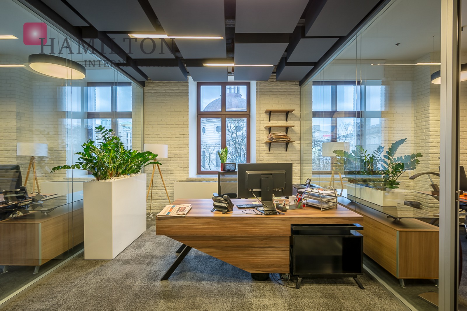 An office in a historic tenement house Warsaw office space photo