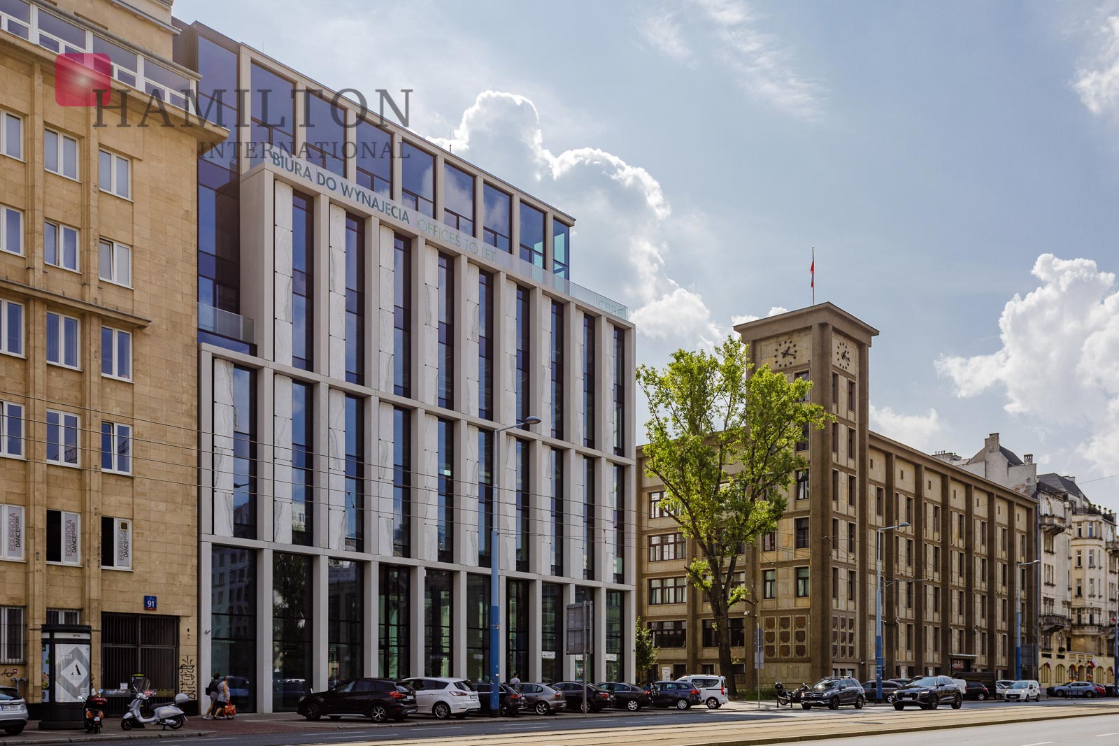 Nowogrodzka Square  Warszawa office building photo