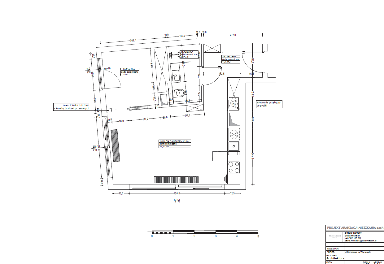 Сучасна квартира в самому серці Волі - plan