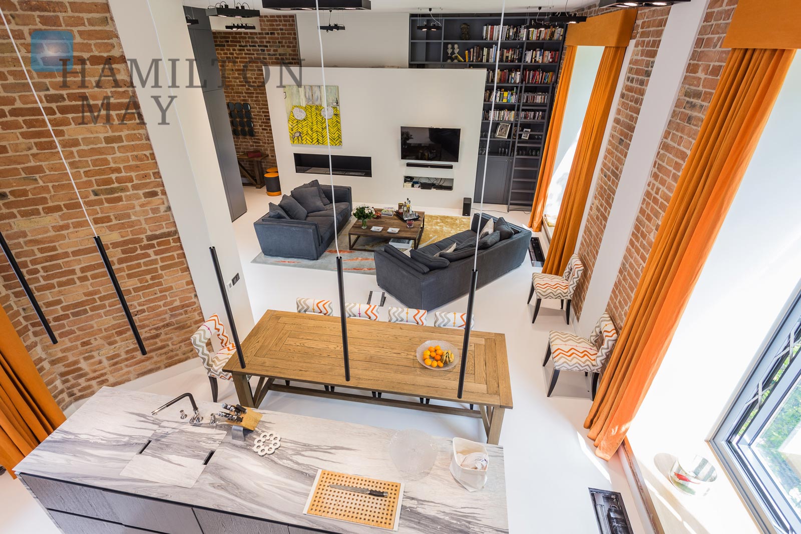 One of its kind loft-apartment in a prestigious townhouse on Mokotowska street Warsaw for sale