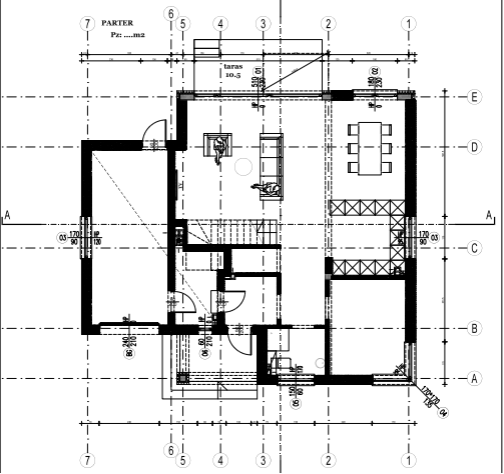Modern premium house by the forest | 200 m² | 15 ares | energy-efficient | private forest - plan