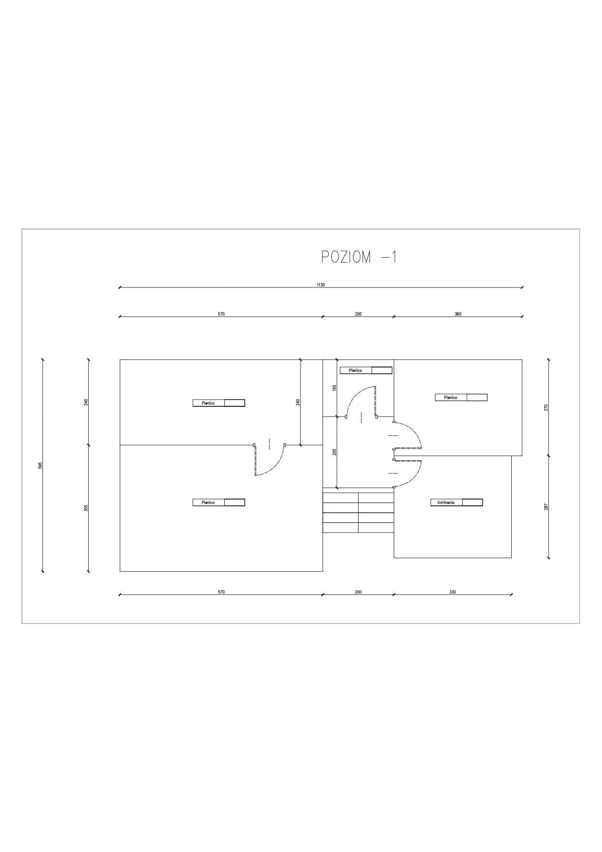 Funkcjonalny budynek biurowy przy ul. Łanowej w Krakowie - plan