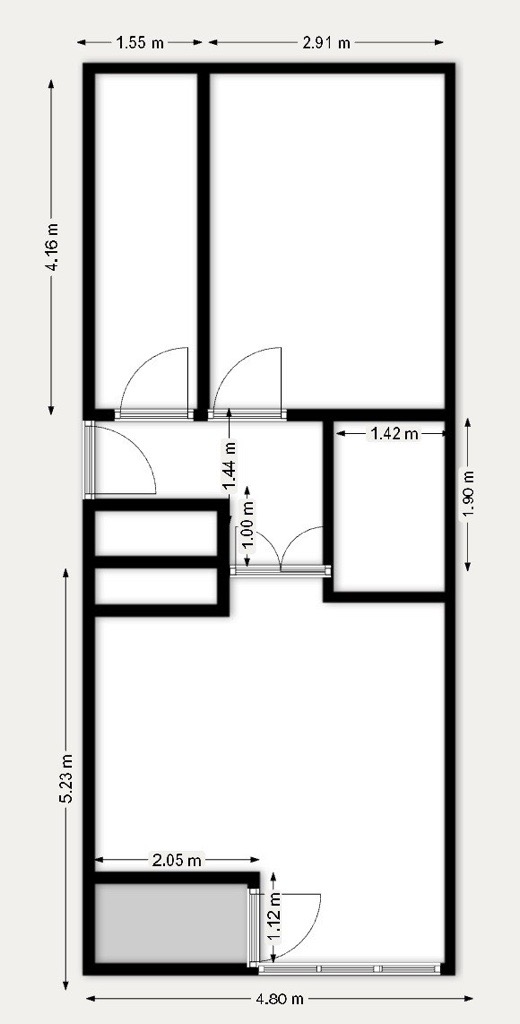 City: Kraków Street: Józefa Dietla Region: Stare Miasto Distance to centre: 0.74 km Level: 3 Price: 990000 PLN Bedrooms: 1 Bathrooms: 1 Size: 50.86m2 Price/m2: 19465 PLN - plan