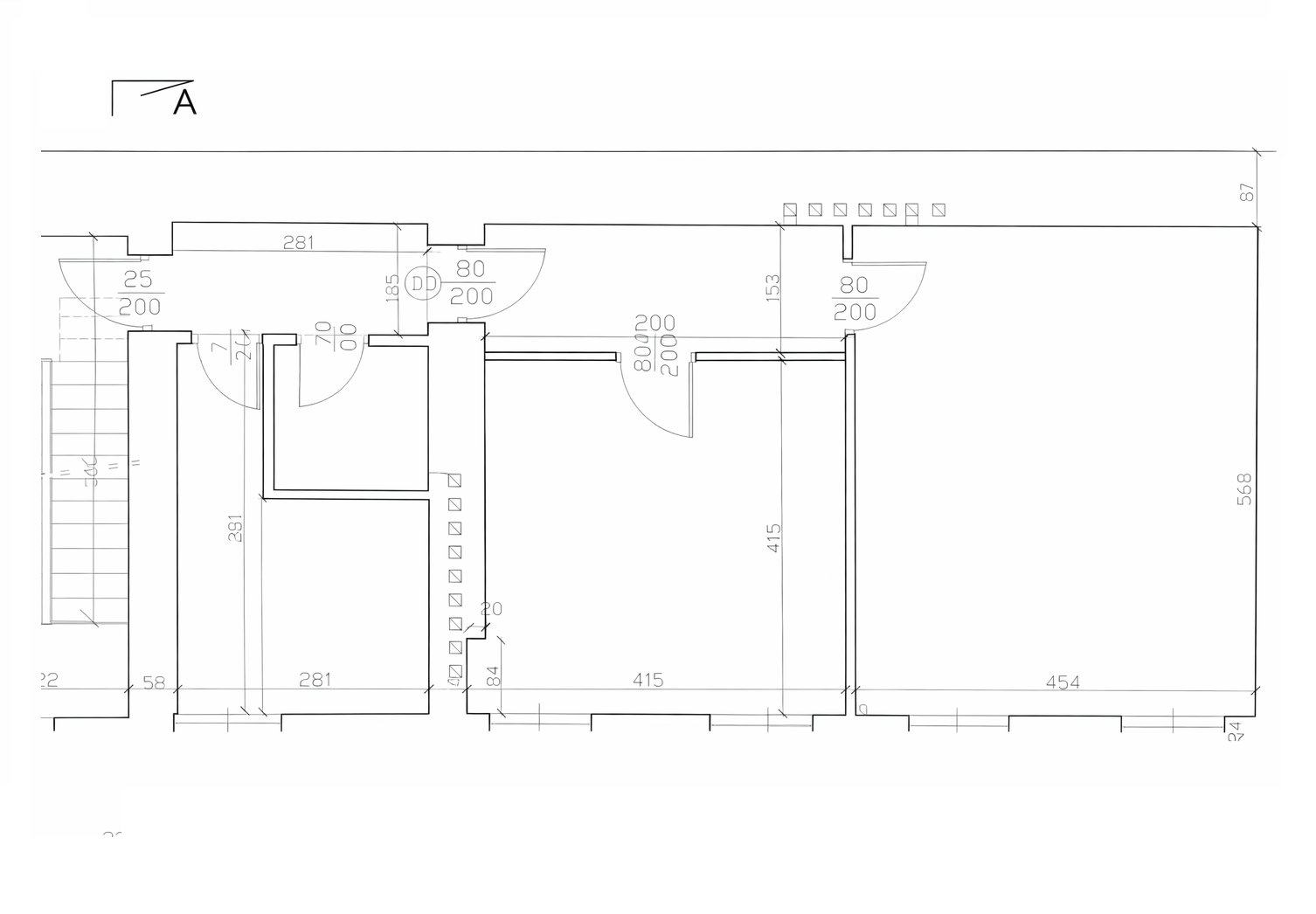 Wyjątkowe mieszkanie przy Starym Mieście – kameralny widok i historyczny klimat - plan