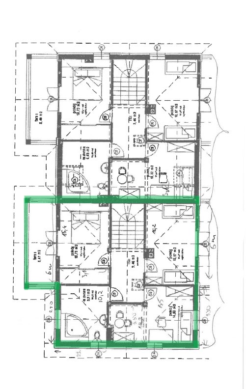 Comfortable, ready-to-move-in semi-detached house in a quiet area near Krakow - plan