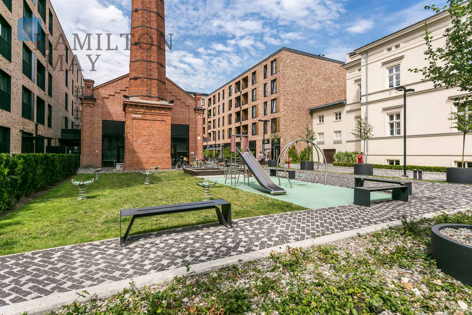 Luxurious 2-bedroom apartment in Browar Lubicz Investment Krakow for rent