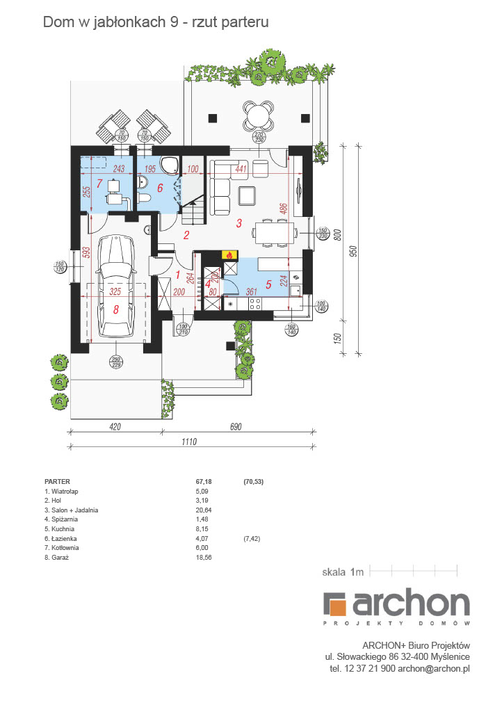 Modern premium house in Bolechowice | 142 m² | high standard | move-in ready - plan