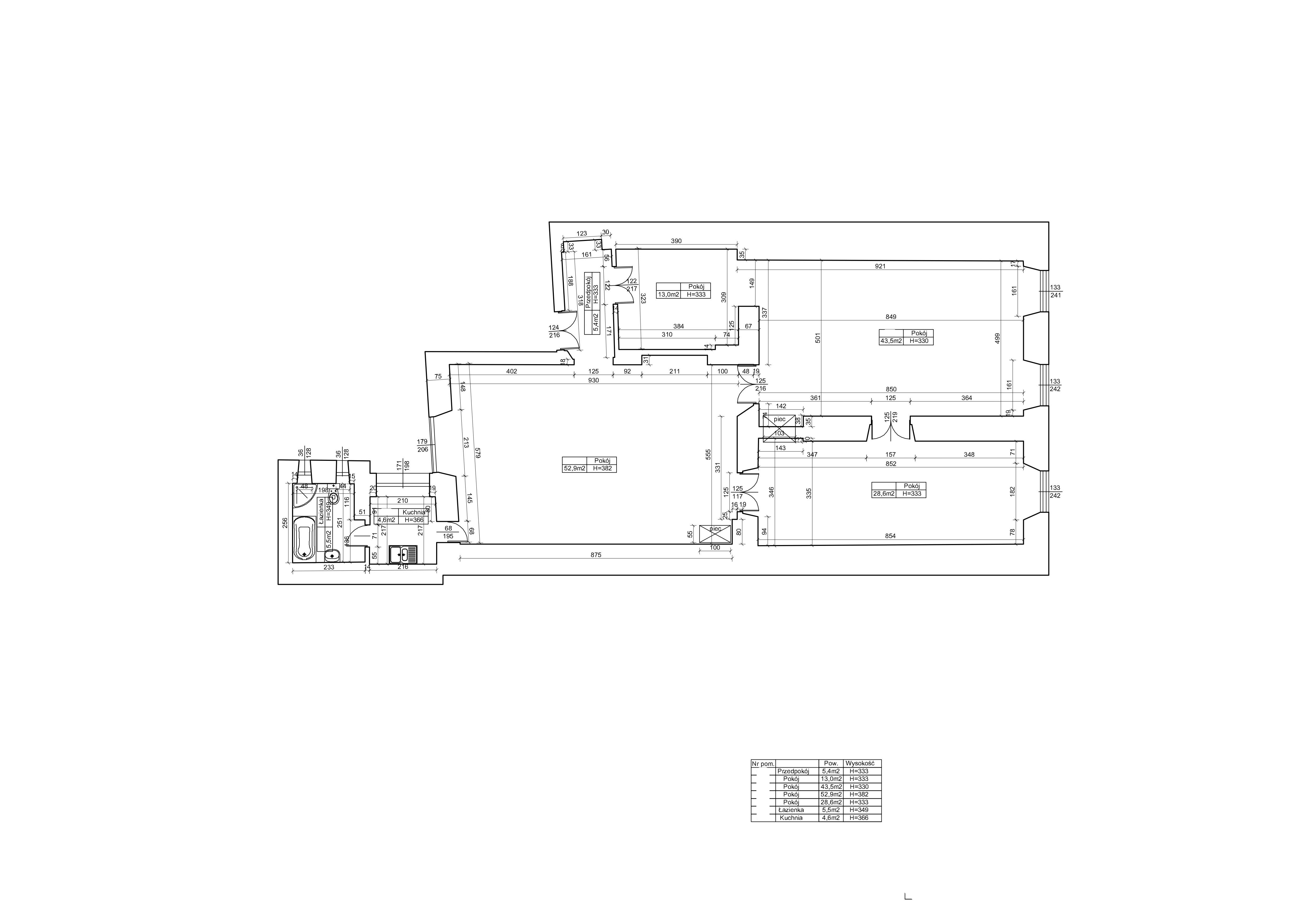 Elegancki lokal z widokiem na Rynek Główny  - plan