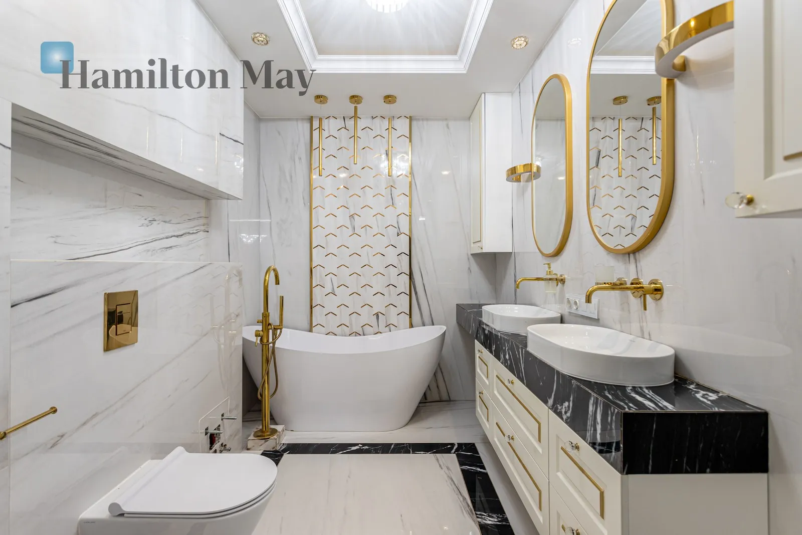 Czteropokojowy apartament o powierzchni użytkowej 160 m2 wraz z tarasem w Starej Miłosnej - slider