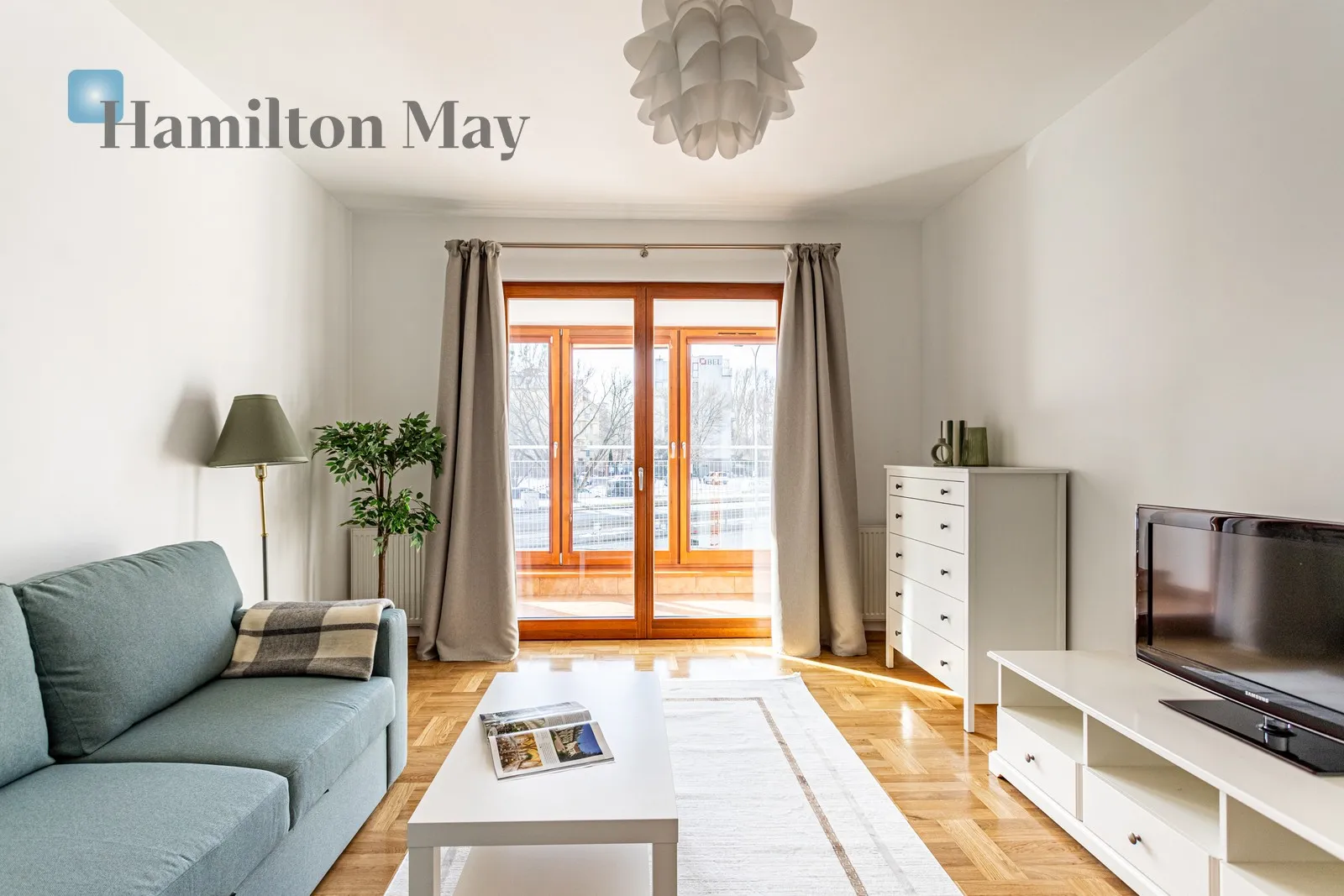 Funkcjonalne mieszkanie 2-pokojowe z balkonem i garażem na Mokotowie - slider