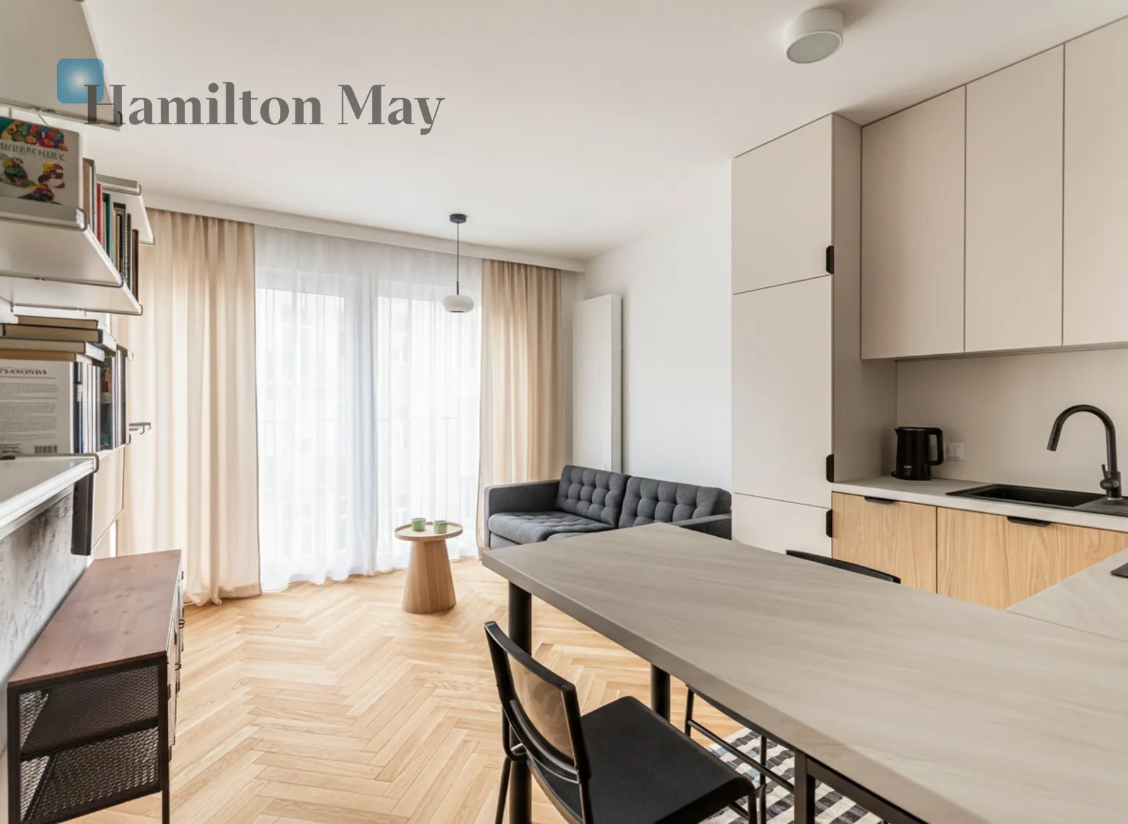 Сучасна 2-кімнатна квартира з гардеробною | Прага-Пулноц | Вулиця Конопацька | Біля метро - slider