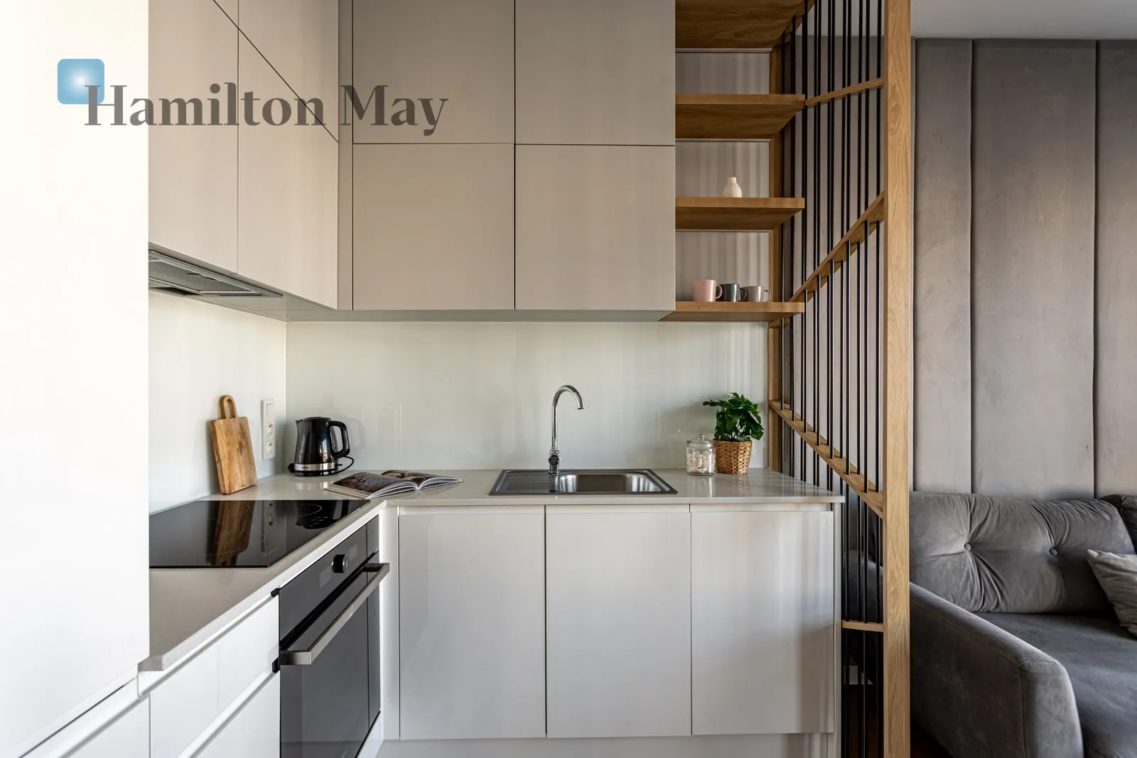 Spacious Apartment with Balcony in Wola - slider