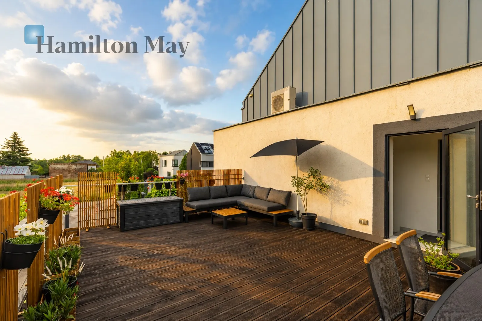 A spacious, modern, and rent-free two-story apartment in a quiet neighborhood.

 - slider