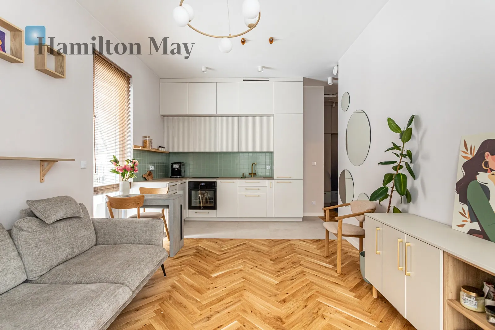 Exclusive two-bedroom apartment in Warsaw - slider