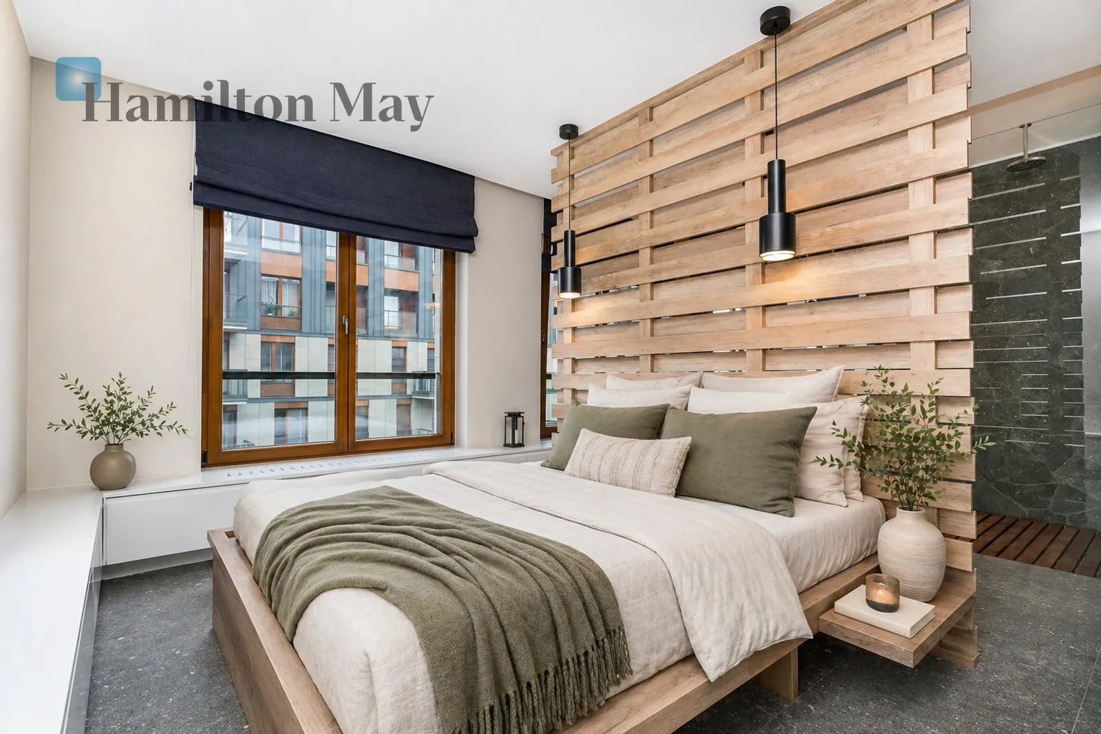 An interestingly designed, three-room apartment in the Apartamenty Mokotów Park development - slider