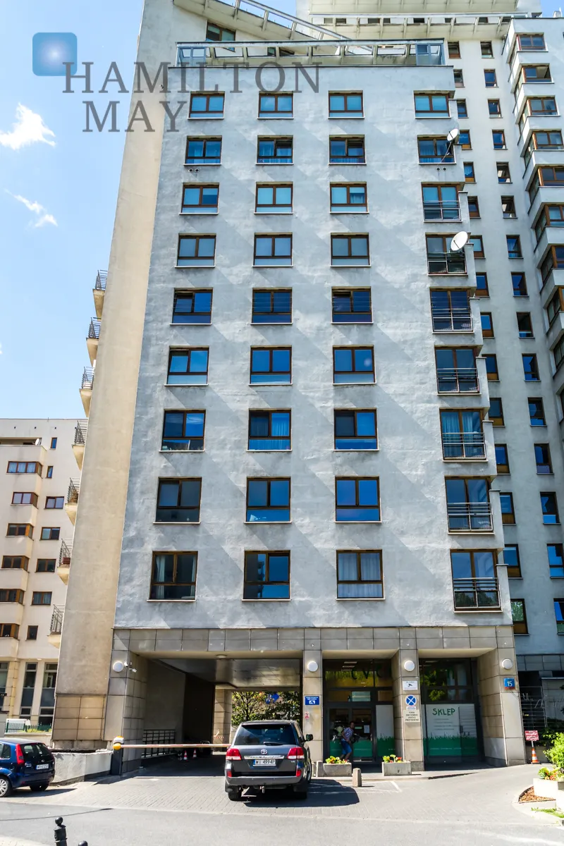 Trzypokojowy apartament z przepięknym widokiem na centrum Warszawy - slider