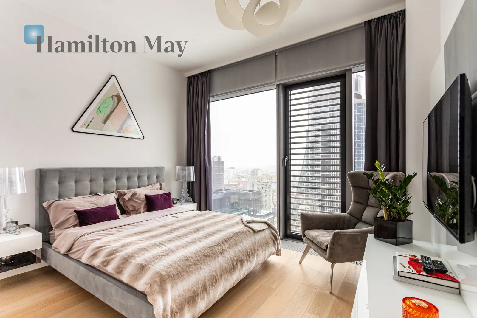 Elegancki i nowoczesny apartament z jedną sypialnią w apartamentowcu Cosmopolitan - slider