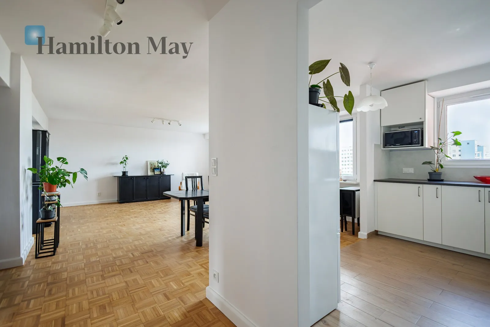 Przestronne mieszkanie na Mokotowie z widokiem - slider