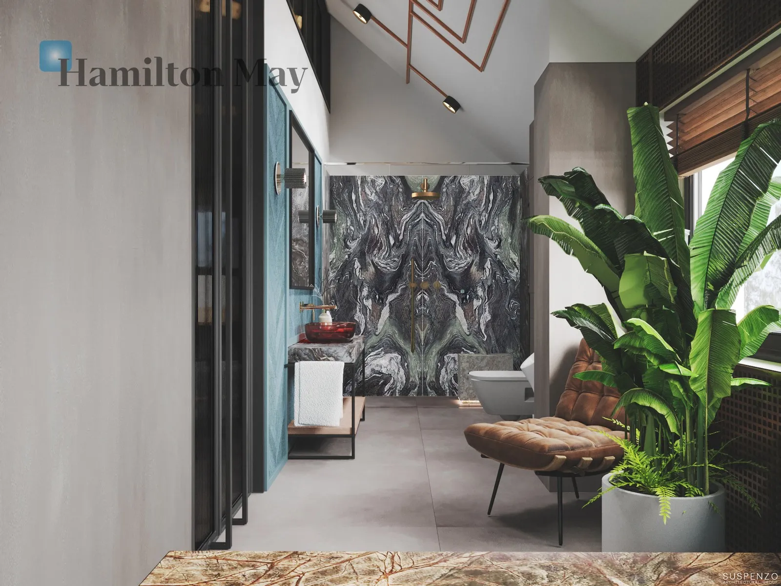 Exclusive, new semidetached house for rent in Wilanów. Hamilton May