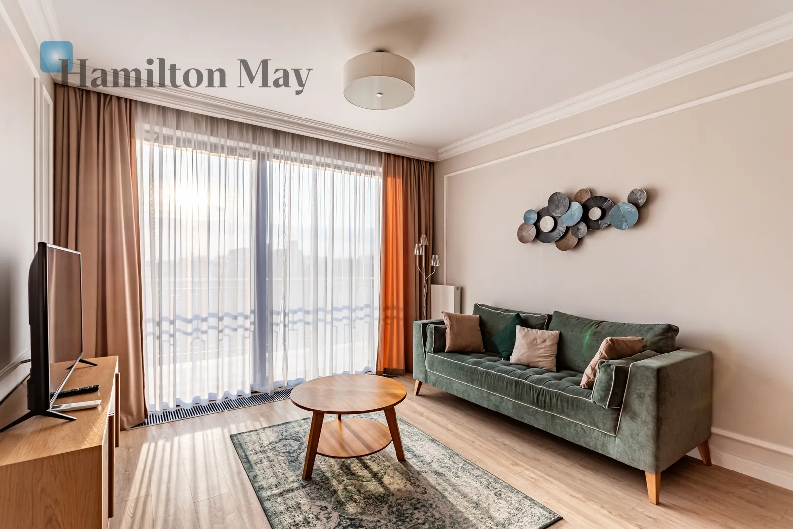 Piękny i elegancki apartament na wynajem w Rezydencji Fryderyk na zielonym Mokotowie - slider