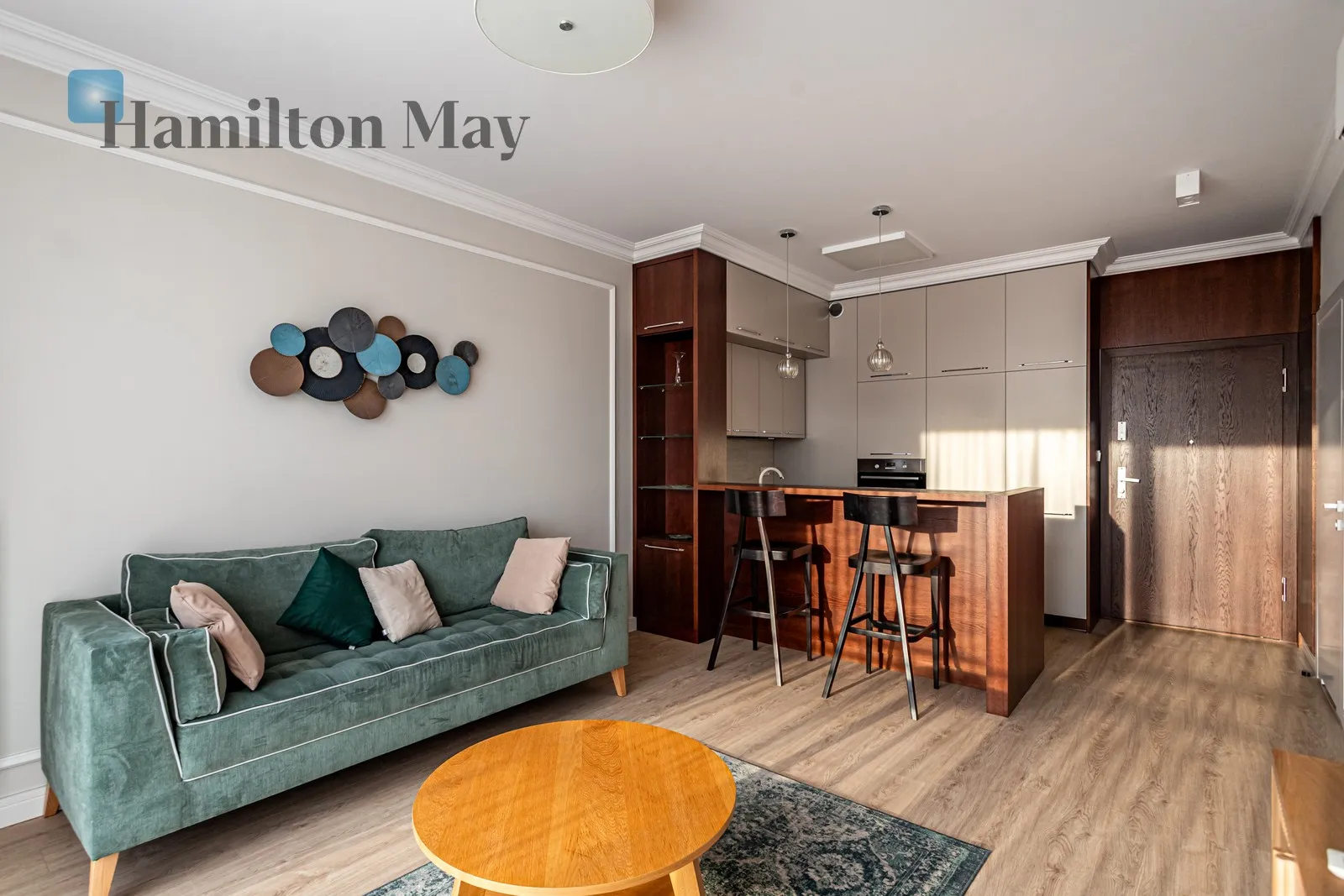 Piękny i elegancki apartament na wynajem w Rezydencji Fryderyk na zielonym Mokotowie - slider