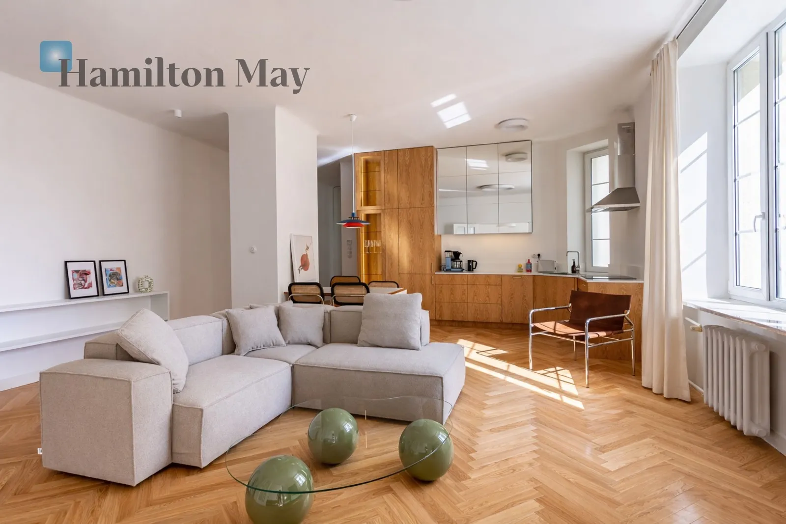 Trzypokojowe mieszkania na  zamkniętym osiedlu w kamienicy przy ul. Madalińskiego - slider