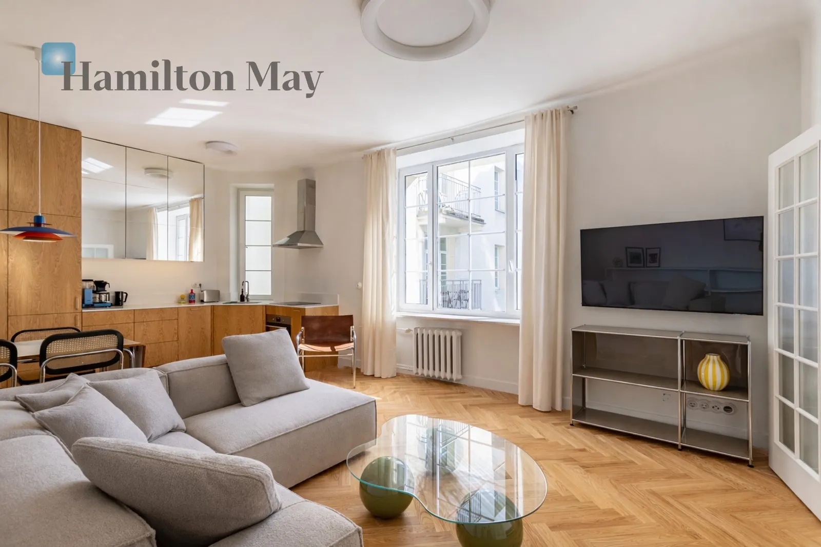 Trzypokojowe mieszkania na  zamkniętym osiedlu w kamienicy przy ul. Madalińskiego - slider