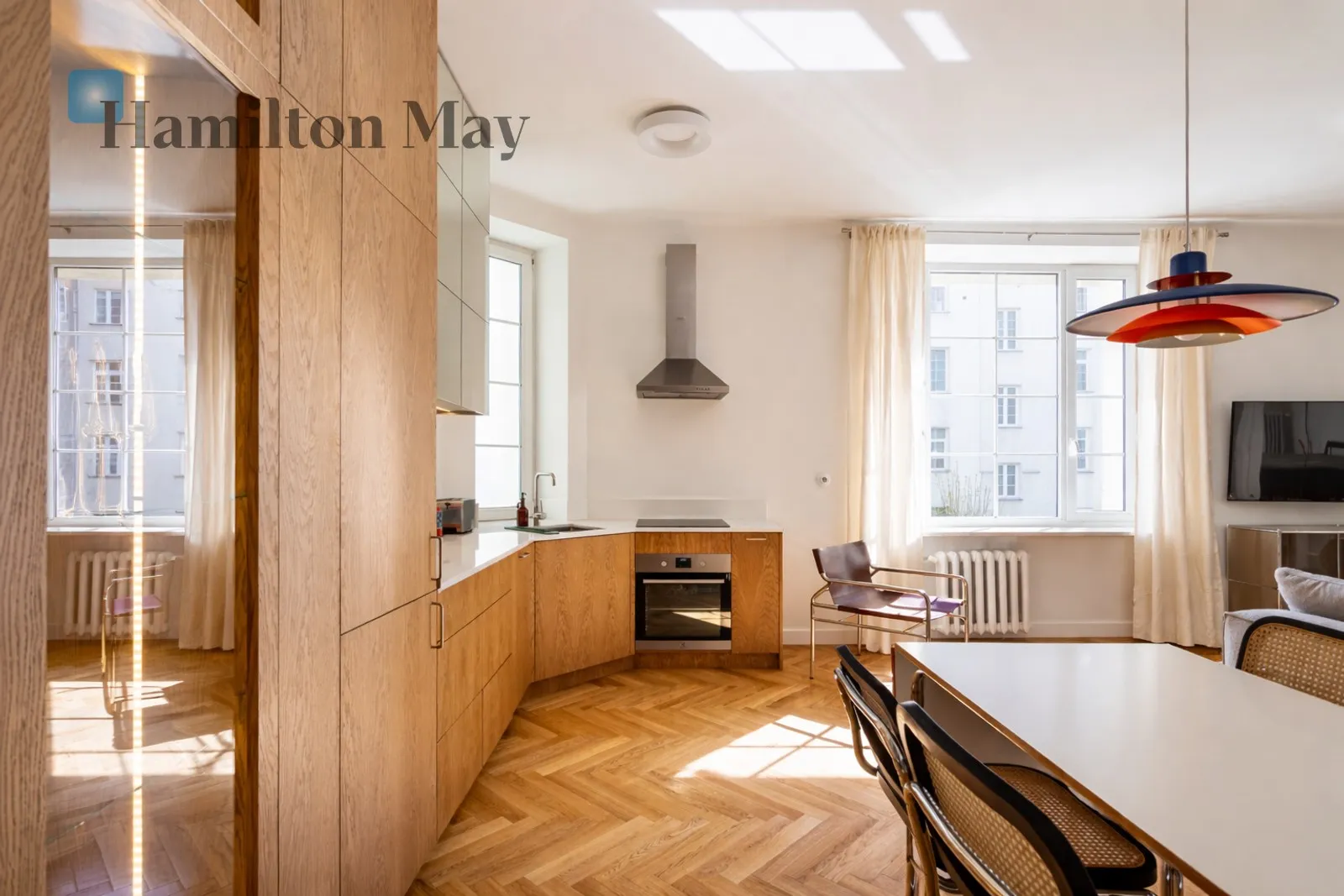 Trzypokojowe mieszkania na  zamkniętym osiedlu w kamienicy przy ul. Madalińskiego - slider