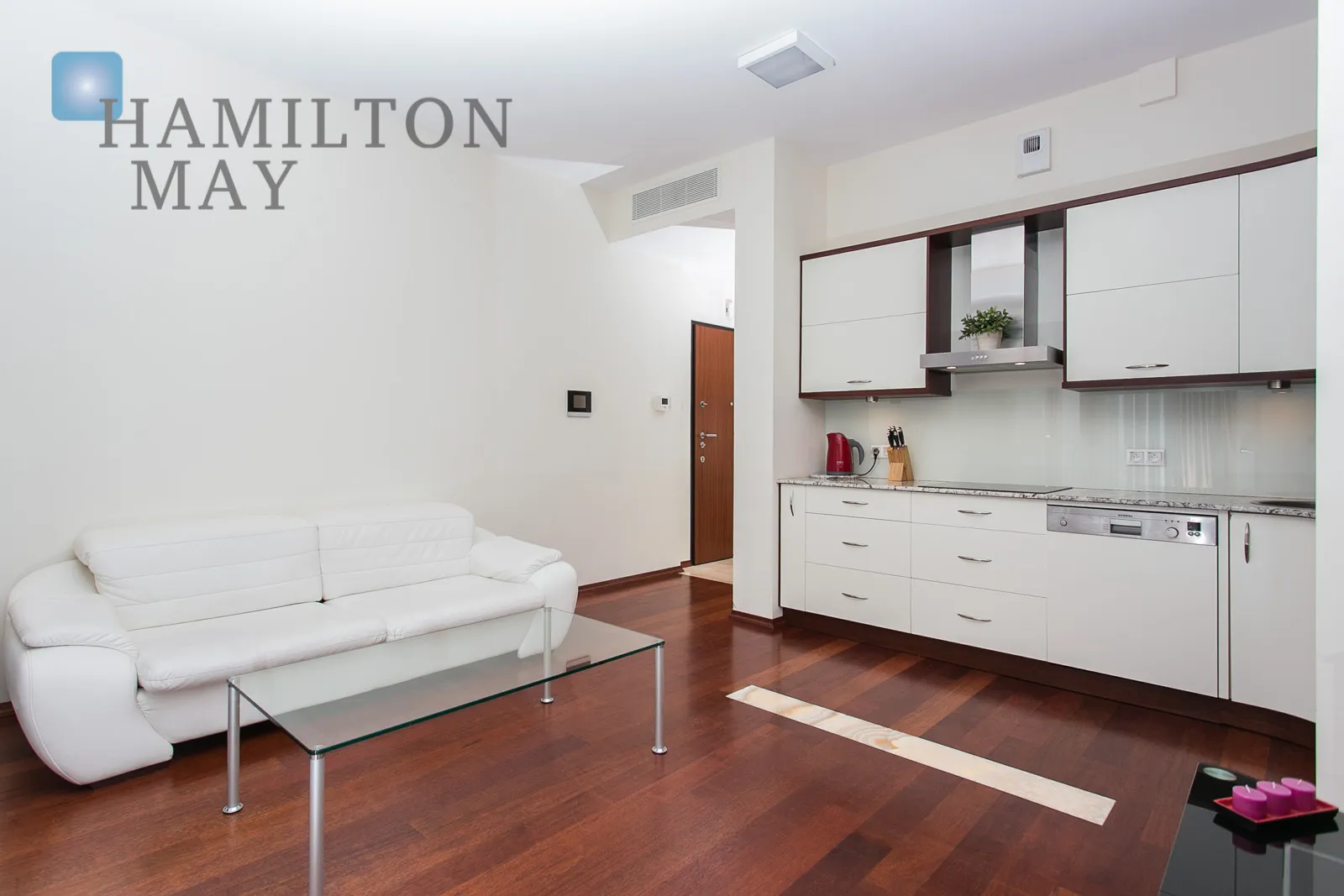 Luksusowe, ciche, dwupokojowe mieszkanie w apartamentowcu obok pl. Konstytucji - slider