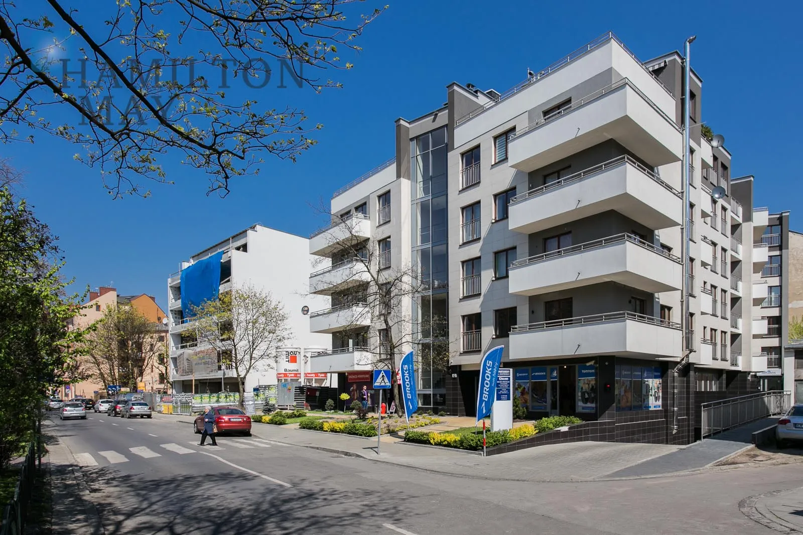 A 2-bedroom apartment in a modern residential building in the center of Krakow on Daszyńskiego Avenue, next to medical university - slider