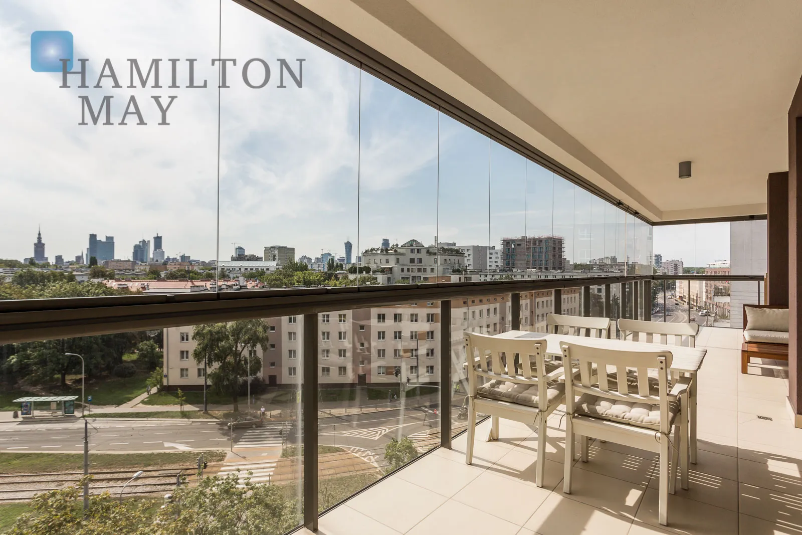 Apartment with a large balcony | near Dworzec Gdański metro - slider