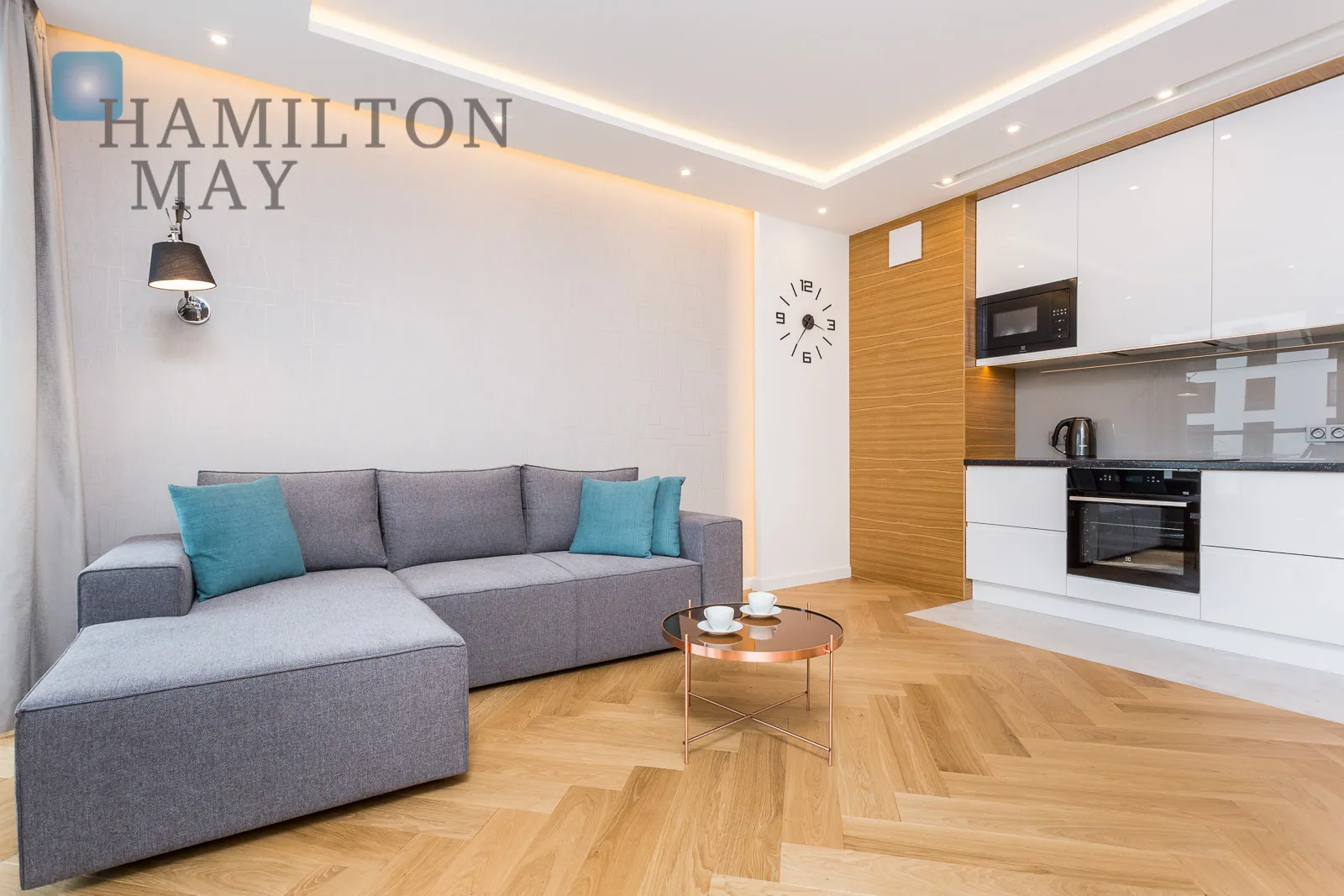 Two-room apartment in the Grzybowska 85 development - slider