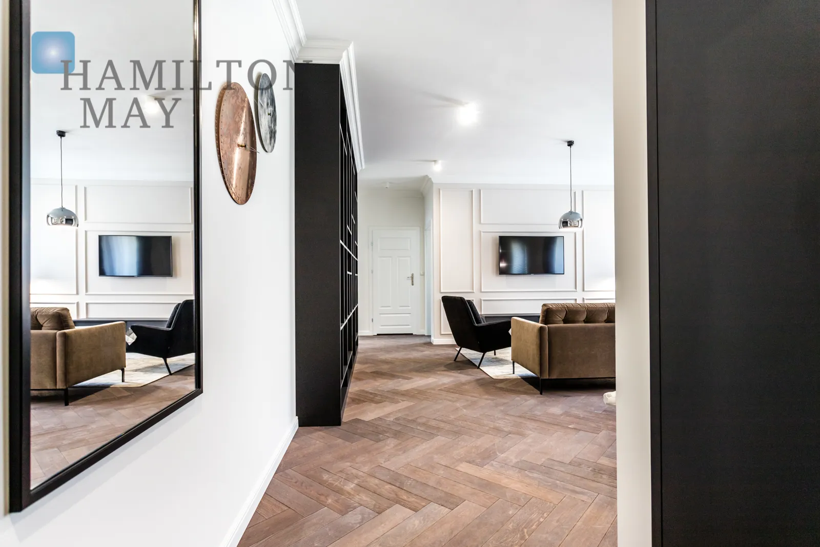 Luksusowy apartament w kameralnym budynku na Mokotowskiej  - slider