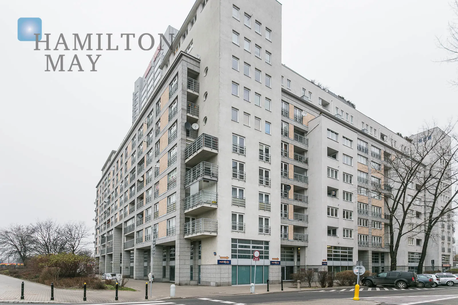 Jasny apartament z dwiema sypialniami i tarasem w Inwestycji Babka Tower - slider