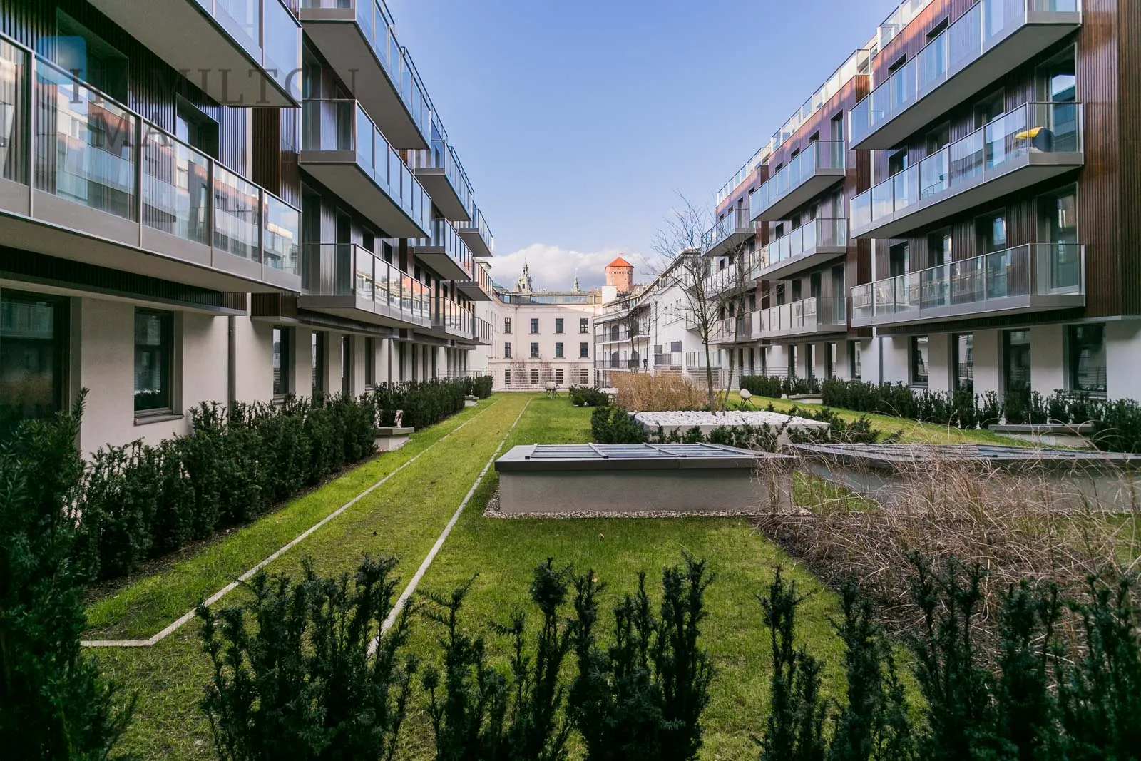 Здається в оренду абсолютно нова двокімнатна квартира з гаражем у престижному житловому комплексі Angel Wawel - slider