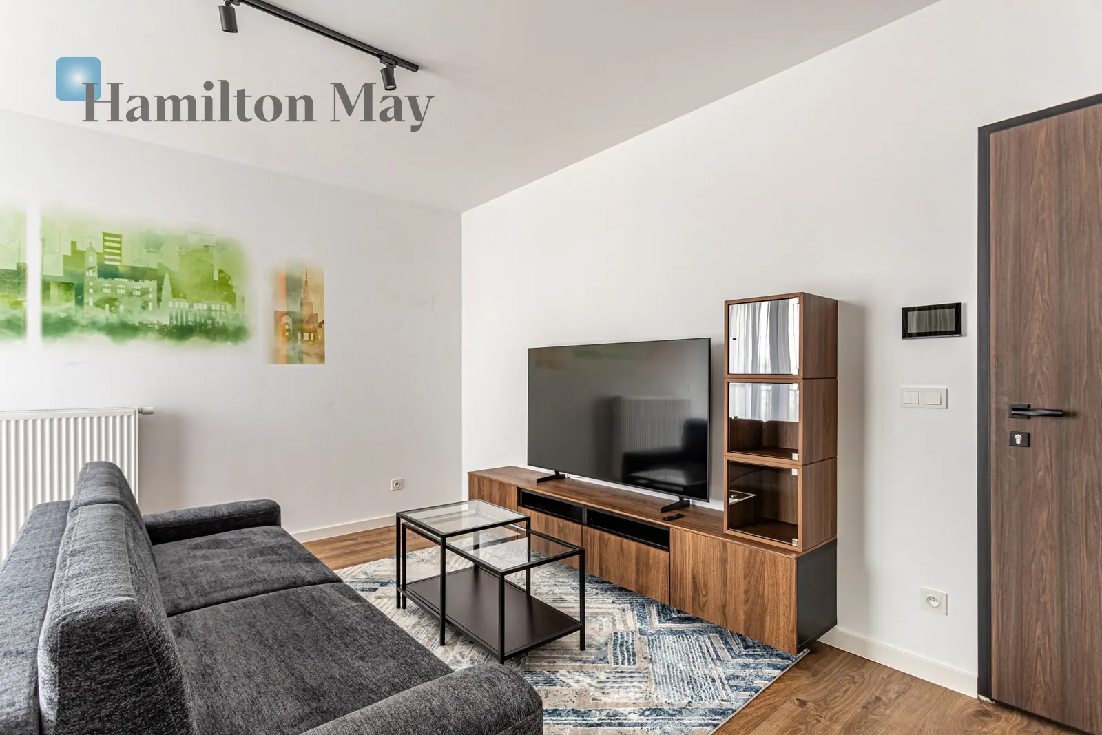 Modern 1--bedroom apartment with a balcony | Ochota Raków - slider