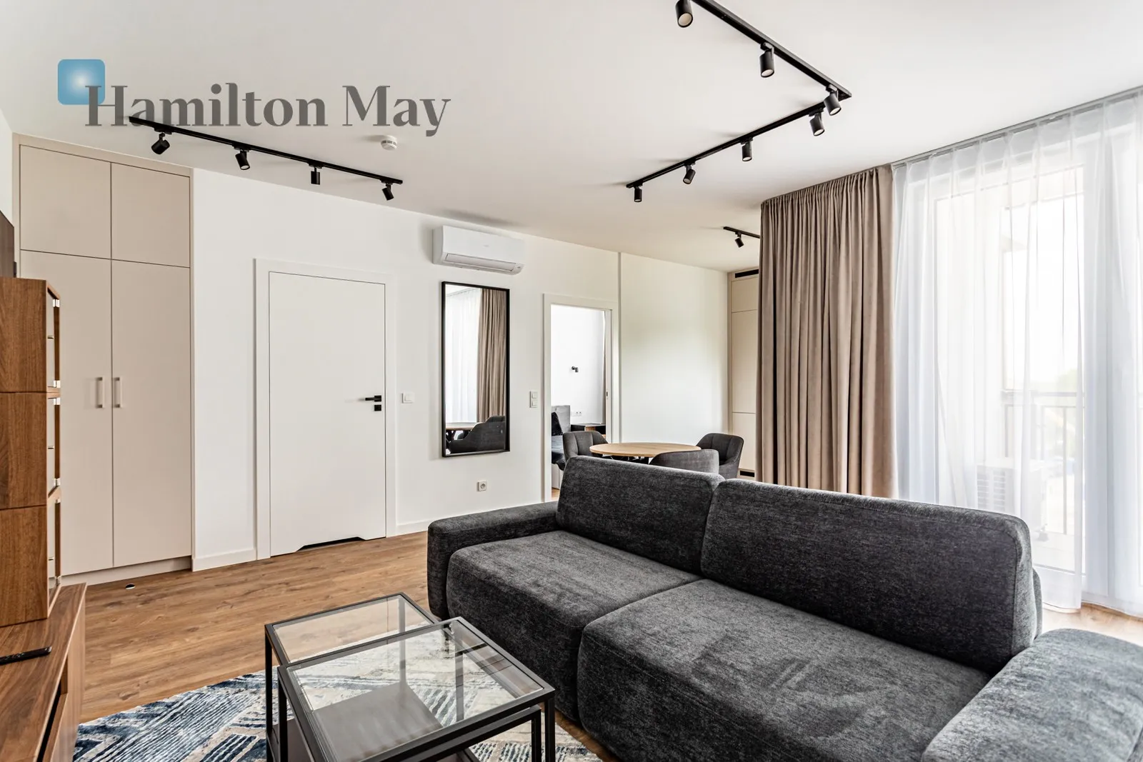 Modern 1--bedroom apartment with a balcony | Ochota Raków - slider