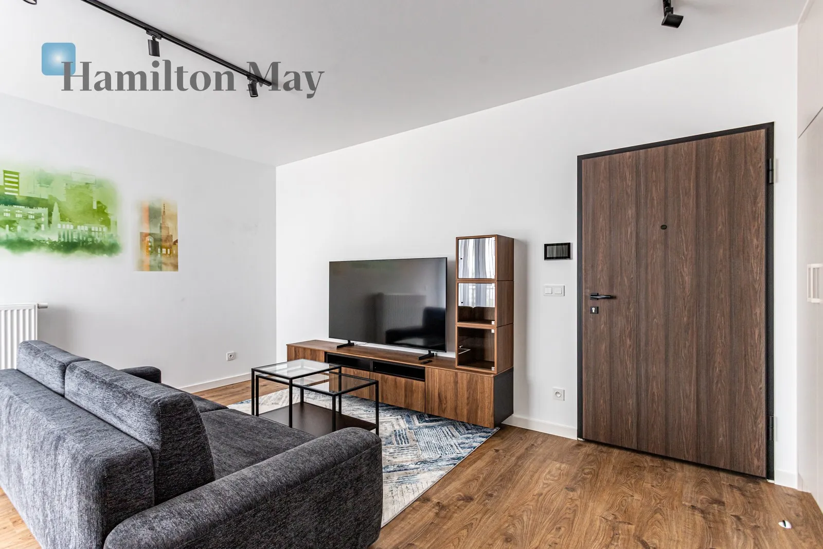 Modern 1--bedroom apartment with a balcony | Ochota Raków - slider