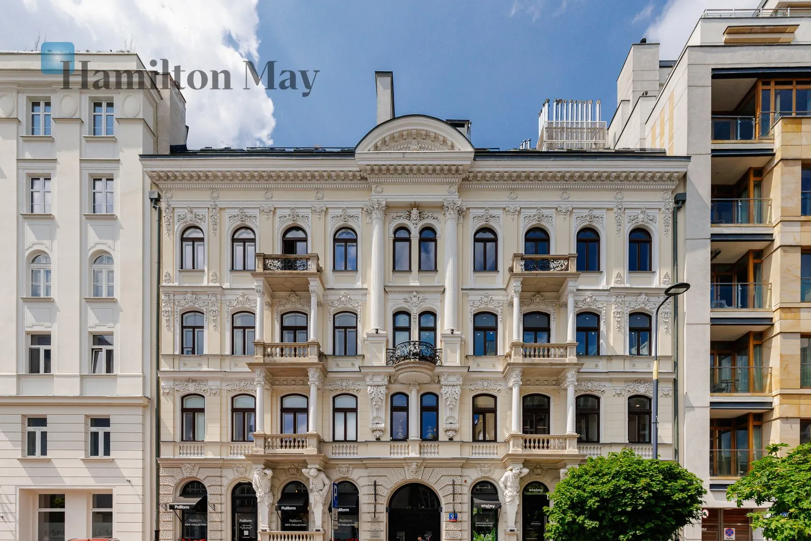 Luksusowy apartament w kameralnym budynku na Mokotowskiej  - slider