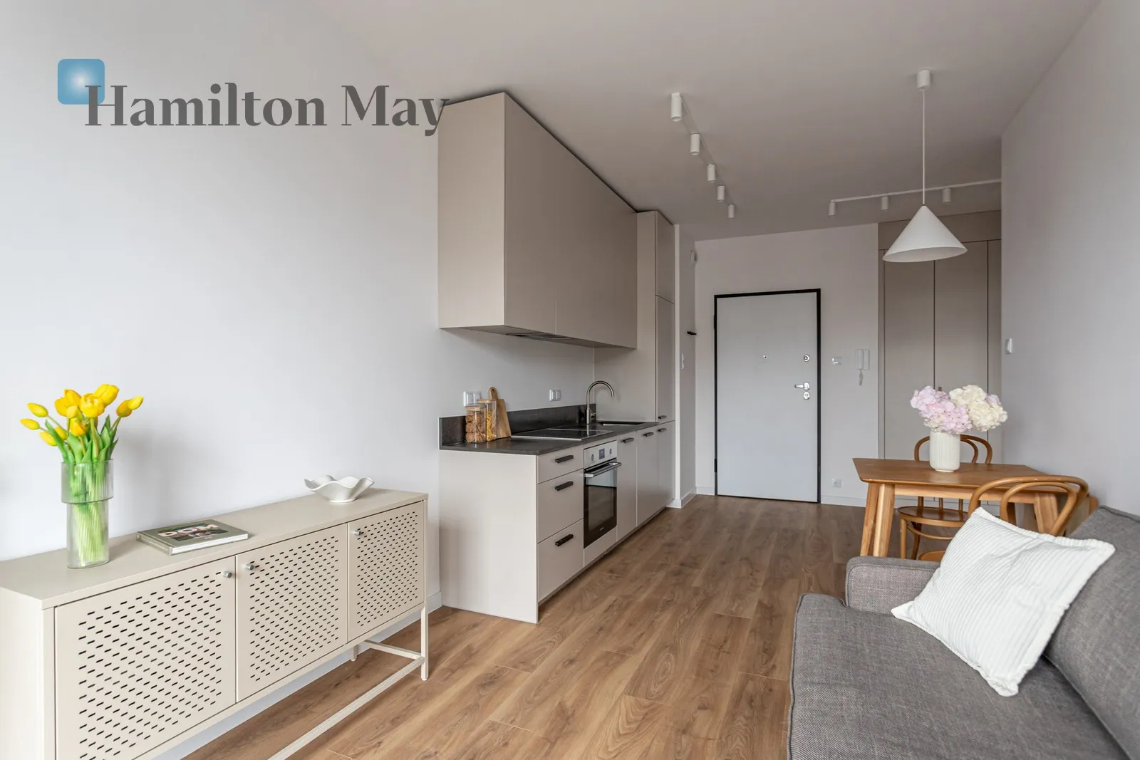 Two rooms | 38.04 m2 | Balcony | Popularna street - slider