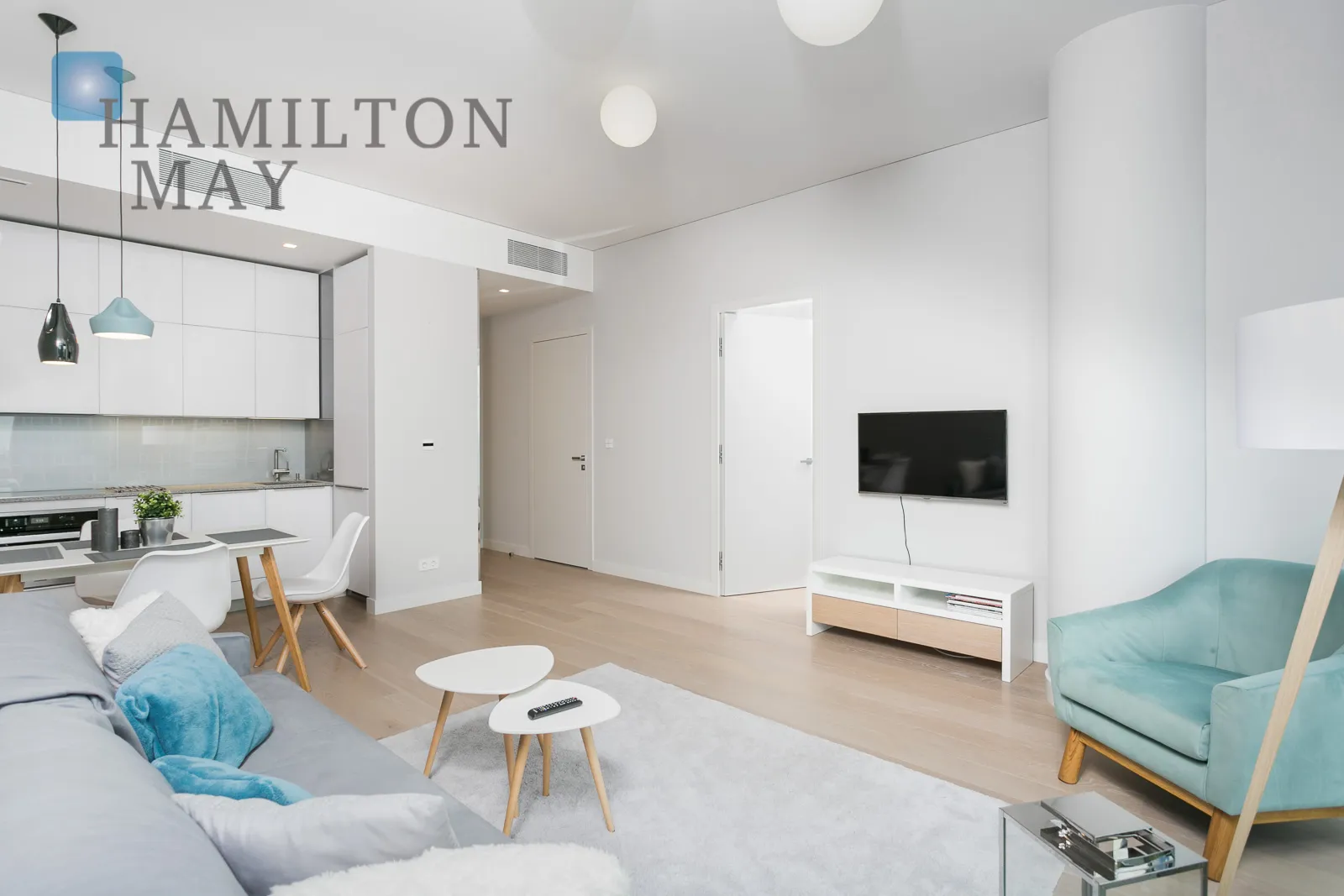 Ekskluzywny apartament z widokiem na centrum Warszawy - slider