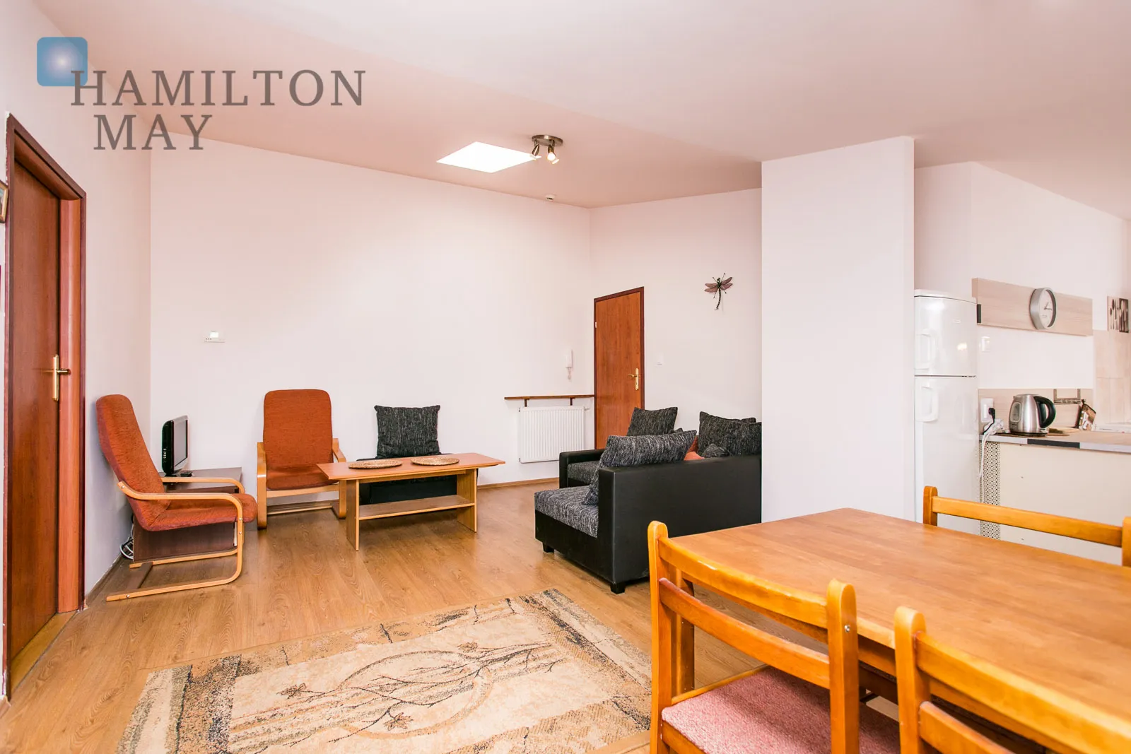 Bright and spacious apartment on Grzegórzecka Street - slider