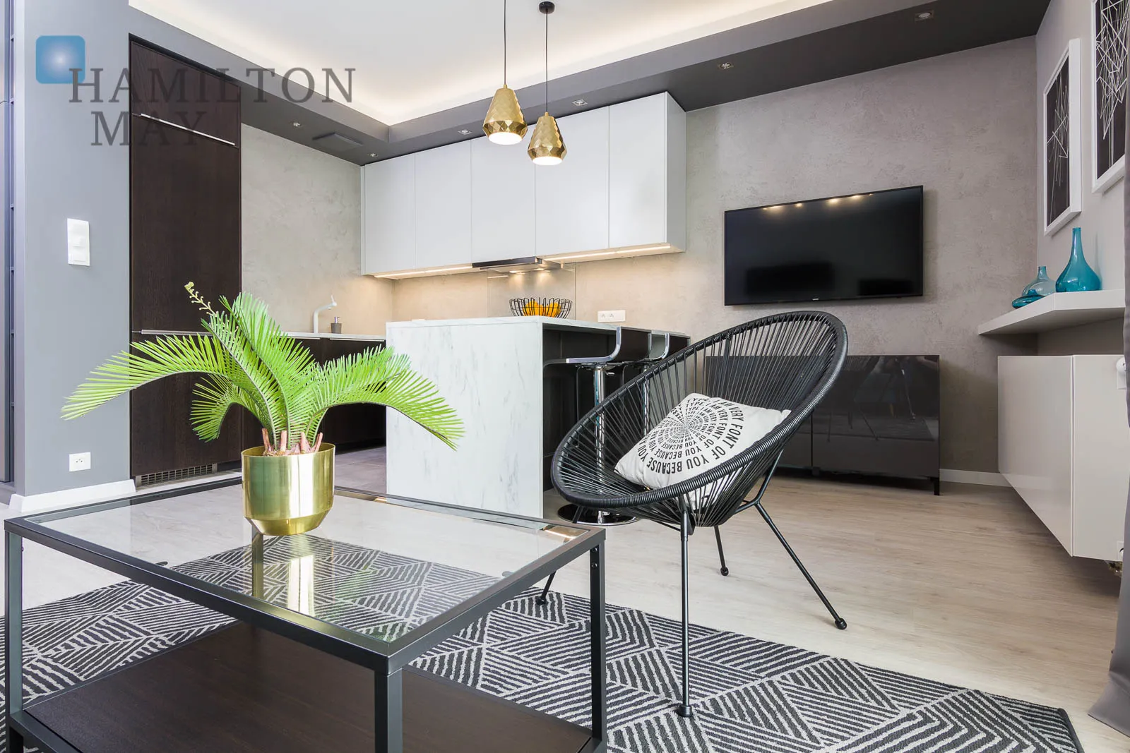 Luxury Apartment with Balcony in Krakow - slider