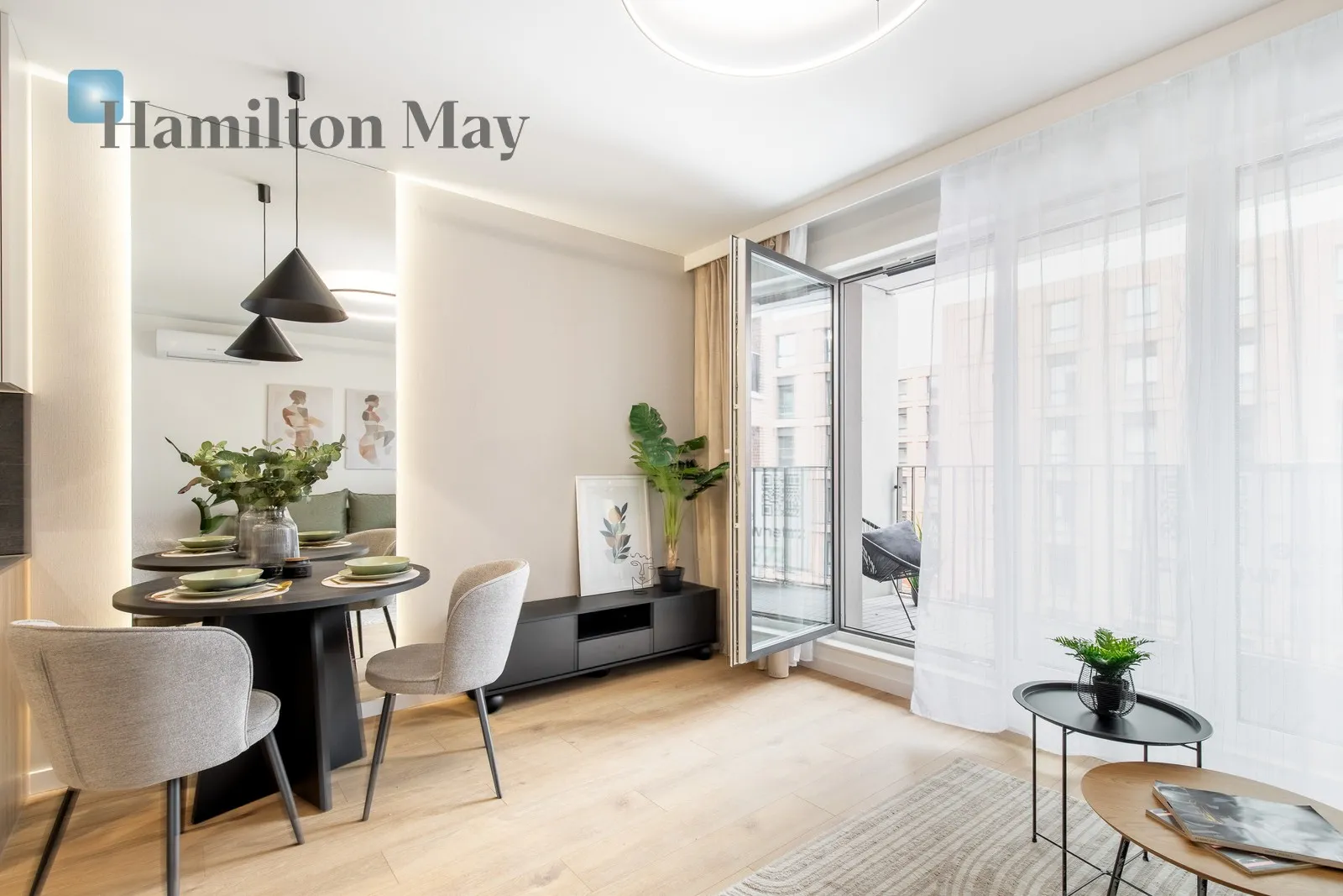 Nowoczesne 2-pokojowe mieszkanie z balkonem i klimatyzacją | Centrum Krakowa | Wysoki standard - slider