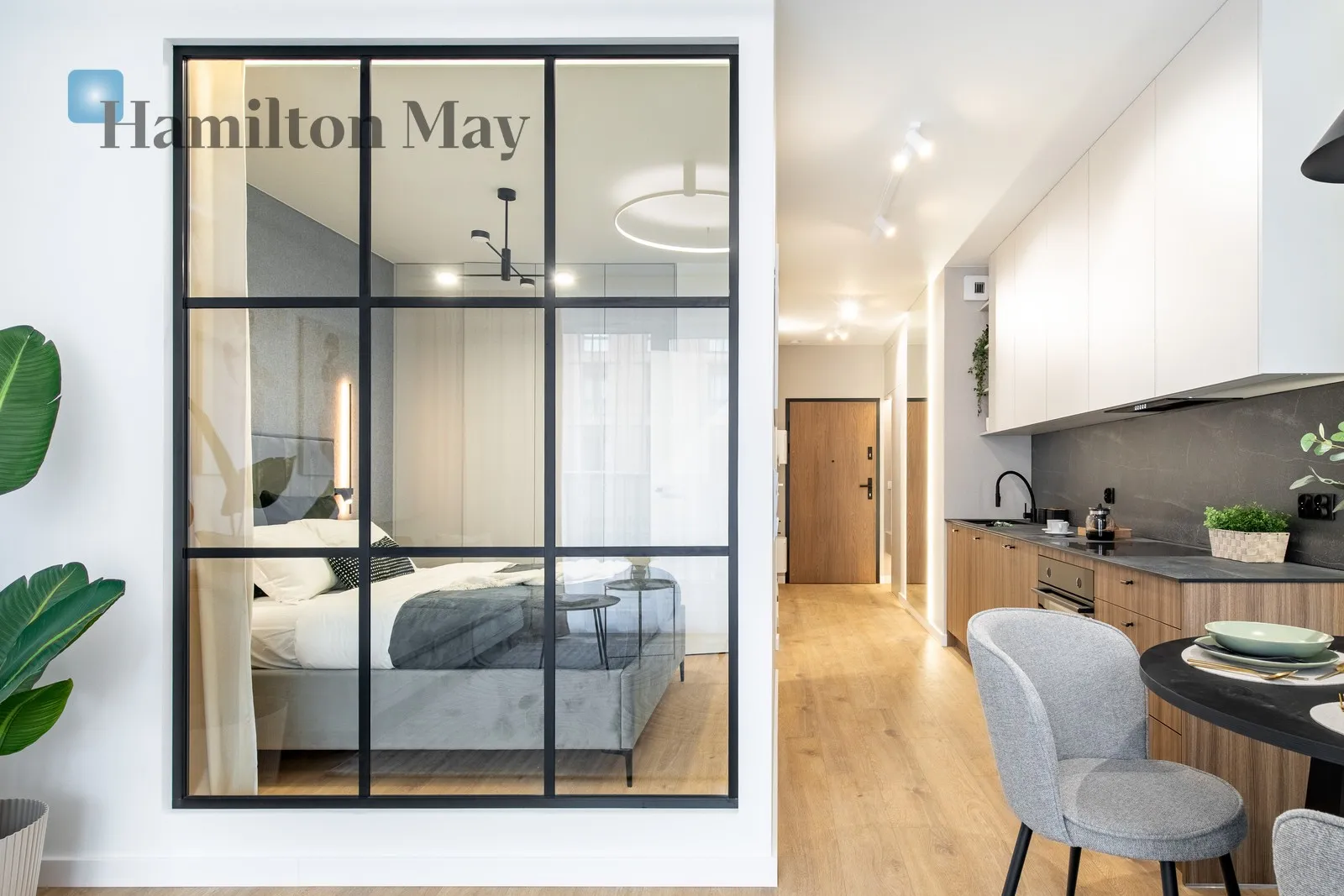 Nowoczesne 2-pokojowe mieszkanie z balkonem i klimatyzacją | Centrum Krakowa | Wysoki standard - slider