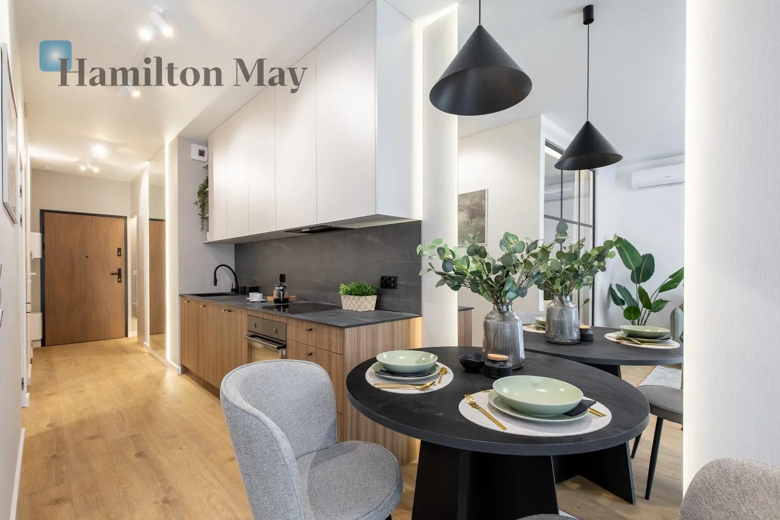 Nowoczesne 2-pokojowe mieszkanie z balkonem i klimatyzacją | Centrum Krakowa | Wysoki standard - slider