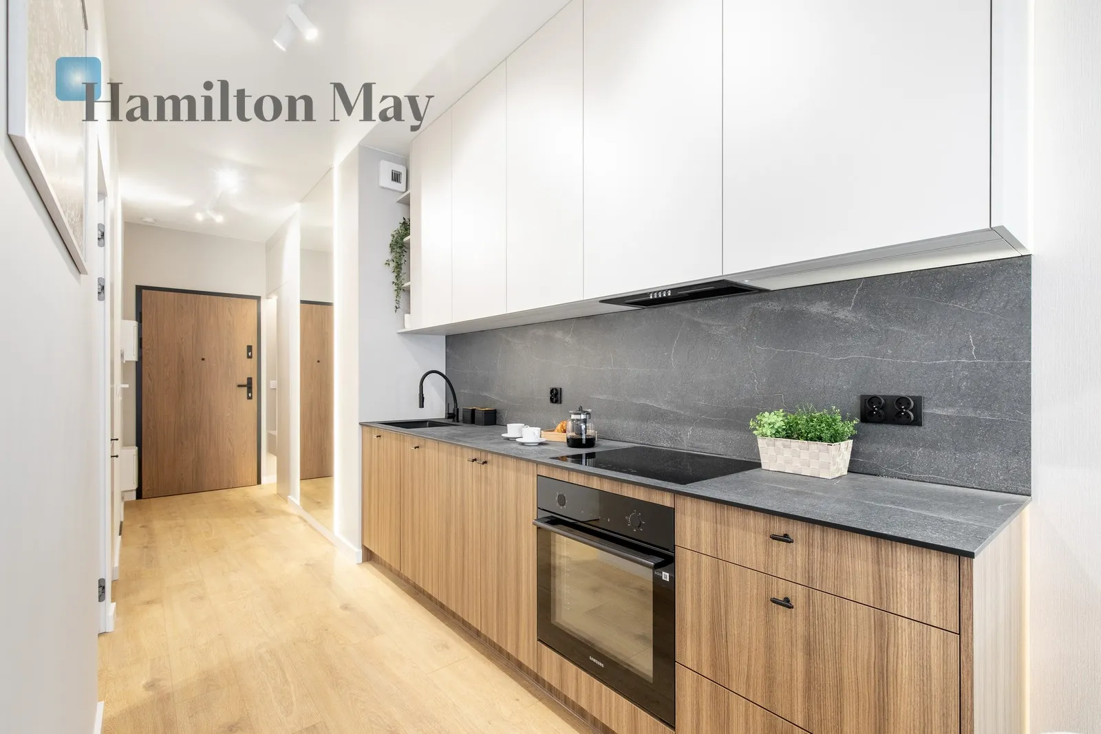 Nowoczesne 2-pokojowe mieszkanie z balkonem i klimatyzacją | Centrum Krakowa | Wysoki standard - slider