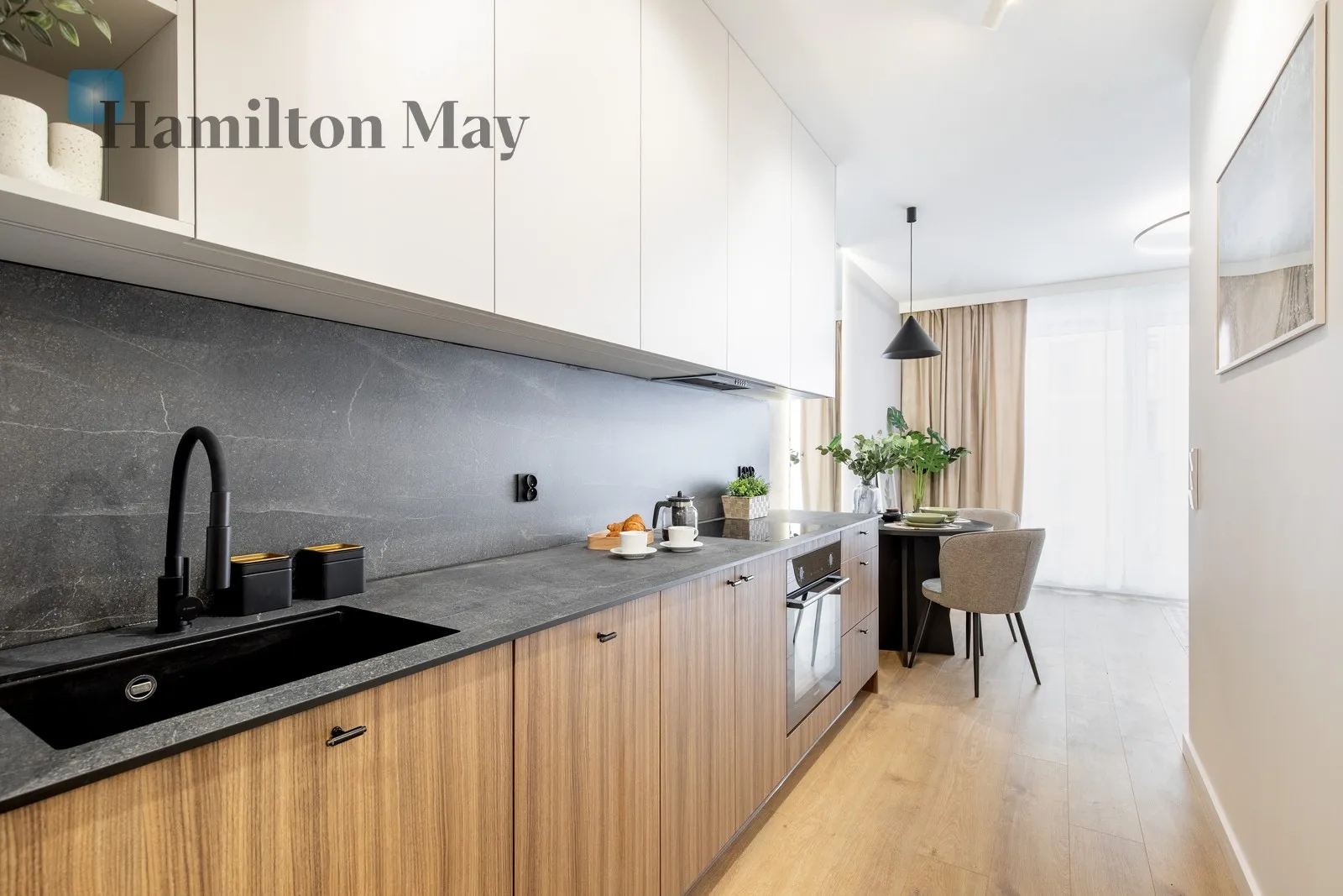 Nowoczesne 2-pokojowe mieszkanie z balkonem i klimatyzacją | Centrum Krakowa | Wysoki standard - slider